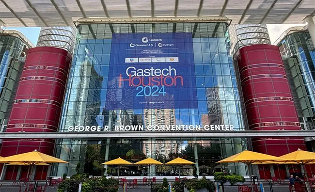 Выставка CIMC Enric на выставке Gastech 2024